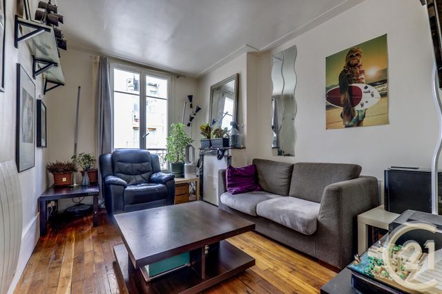 Appartement F3 à vendre - 3 pièces - 45.12 m2 - PARIS - 75017 - ILE-DE-FRANCE - Century 21 Patrimoine 17