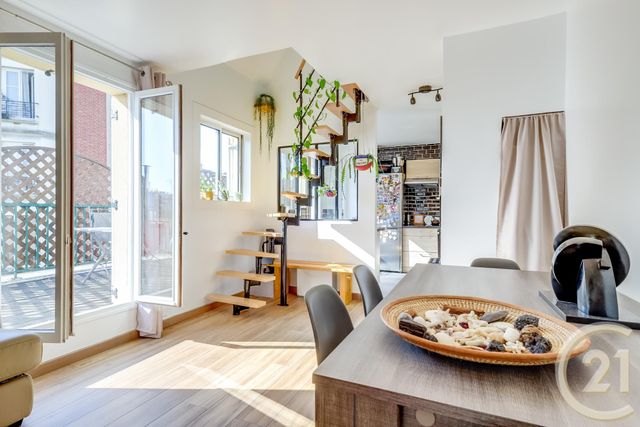 Appartement Duplex à vendre - 3 pièces - 62.0 m2 - PARIS - 75017 - ILE-DE-FRANCE - Century 21 Patrimoine 17
