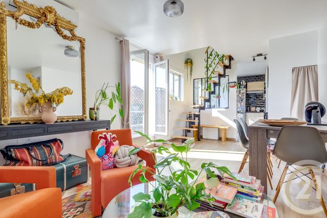 Appartement Duplex à vendre - 3 pièces - 62.0 m2 - PARIS - 75017 - ILE-DE-FRANCE - Century 21 Patrimoine 17