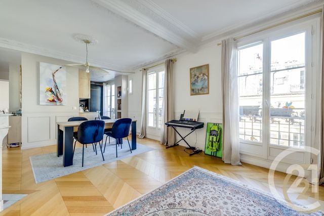 Appartement F2 à vendre - 3 pièces - 54.0 m2 - PARIS - 75017 - ILE-DE-FRANCE - Century 21 Patrimoine 17