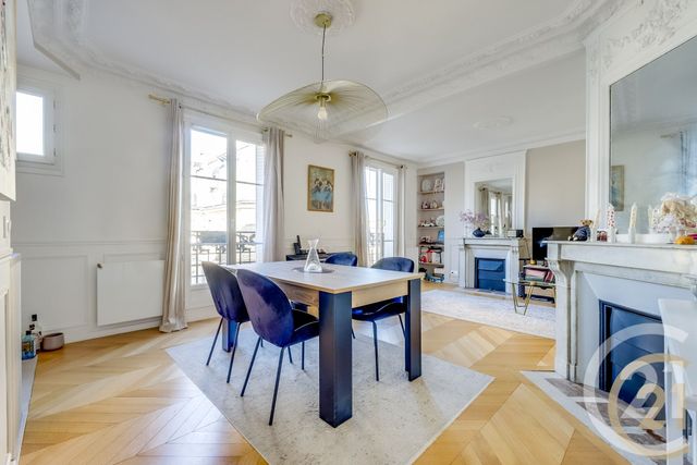 Appartement F2 à vendre - 3 pièces - 54.0 m2 - PARIS - 75017 - ILE-DE-FRANCE - Century 21 Patrimoine 17