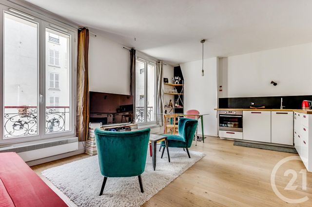 Appartement F2 à vendre - 2 pièces - 41.44 m2 - PARIS - 75017 - ILE-DE-FRANCE - Century 21 Patrimoine 17