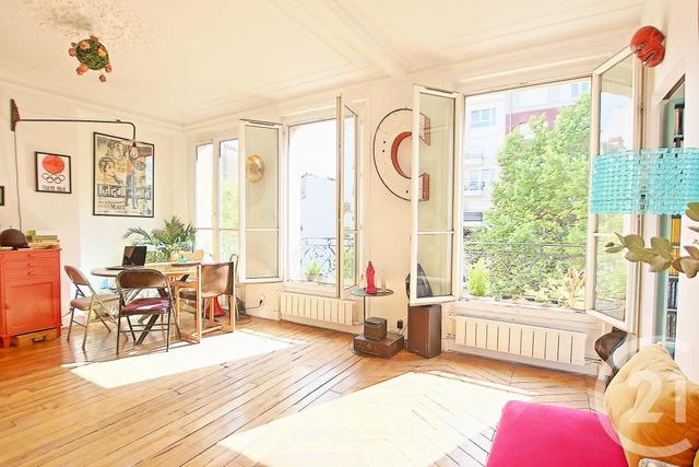 Appartement F3 à vendre - 3 pièces - 55.91 m2 - PARIS - 75017 - ILE-DE-FRANCE - Century 21 Patrimoine 17