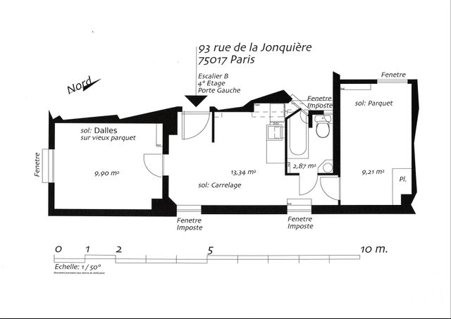 appartement - PARIS - 75017