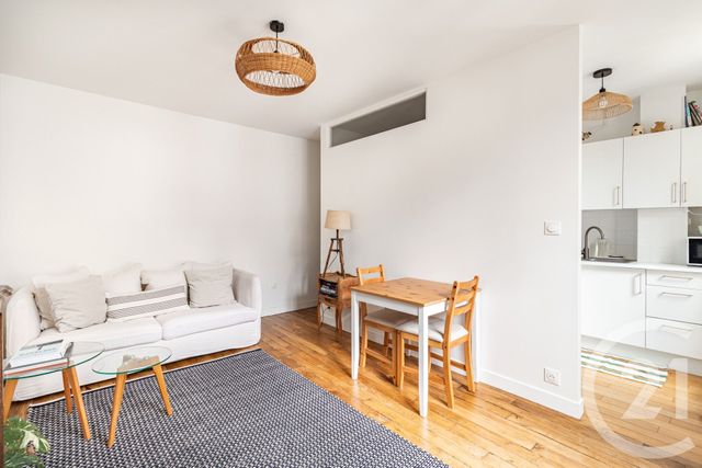 Appartement F2 à vendre - 2 pièces - 32.44 m2 - PARIS - 75017 - ILE-DE-FRANCE - Century 21 Patrimoine 17