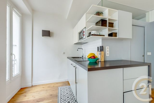 Appartement Studio à vendre - 1 pièce - 23.16 m2 - PARIS - 75017 - ILE-DE-FRANCE - Century 21 Patrimoine 17